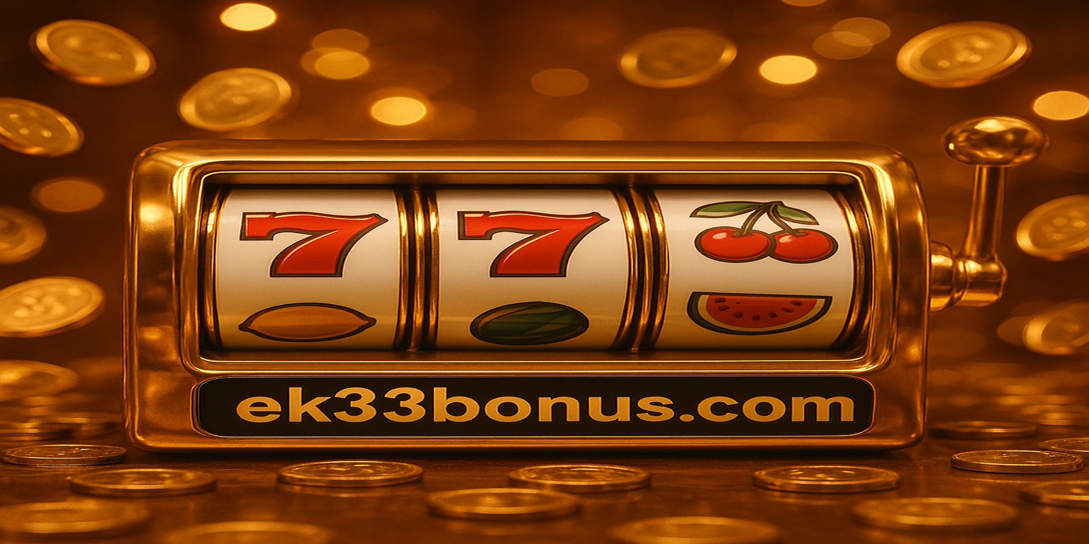 একজন উত্সাহী নারী স্লট খেলছেন